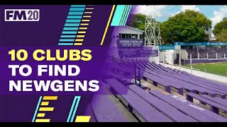 10 clubs to find the best Newgens FM20