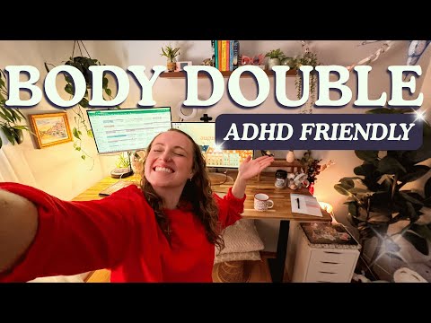 Body Double with Me - ADHD Edition! (lofi, water breaks, wiggles) 🌷🌟