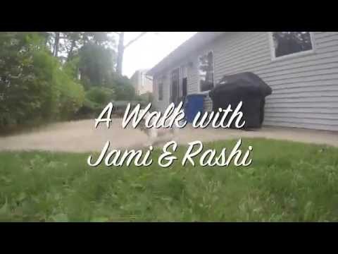 A Walk with Jami and Rashi GoPro HD