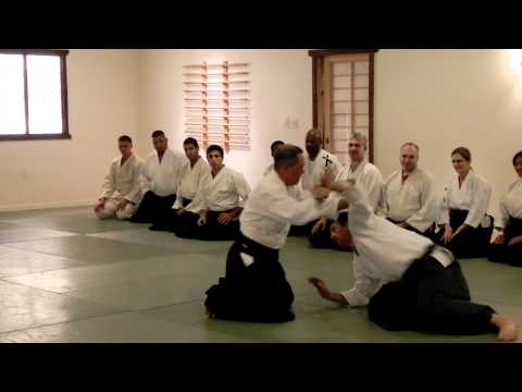 Toshiyuki Arai Shihan Seminar at Aikido of Red of Bank part 2