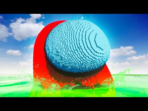 GIANT AMOGUS Get's Melted to Pieces in ACID in Teardown