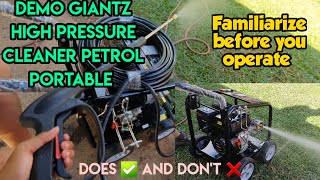 Demo Giantz Brand High Pressure Cleaner Petrol