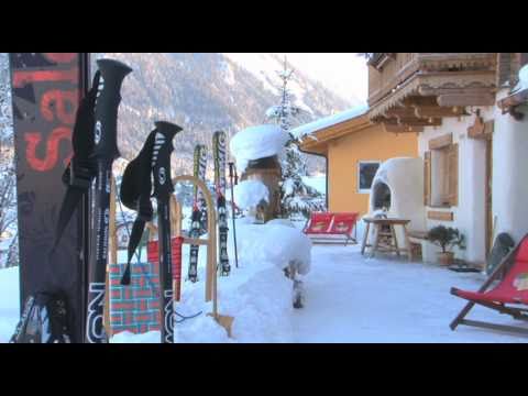 Almdorf Flachau im Winter