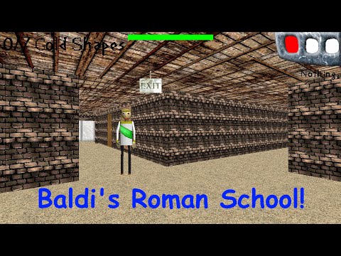 Baldi's Basics Moded - Baldi's Roman Basics - V.1.4.3