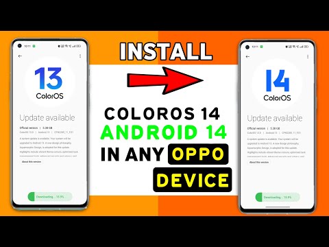 How To Install ColorOS 14 Update in Any Oppo Device | Oppo A55,F19 Pro,F19,F21s/Pro,Reno 6,8,7,10 5G