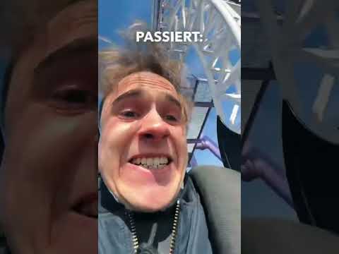 Ich fahre die GEFÄHRLICHSTE ACHTERBAHN?! 🎢🤯