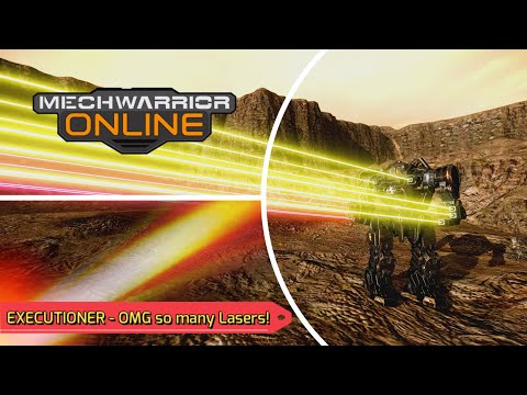 Mechwarrior Online Executioner OMG so many lasers!