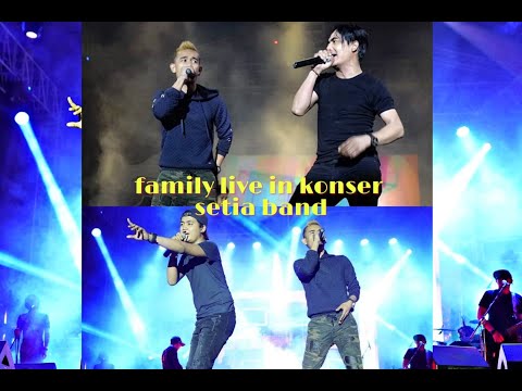 SETIA BAND live FEAT TRIO FAMILY (Charly,ilham,rama)