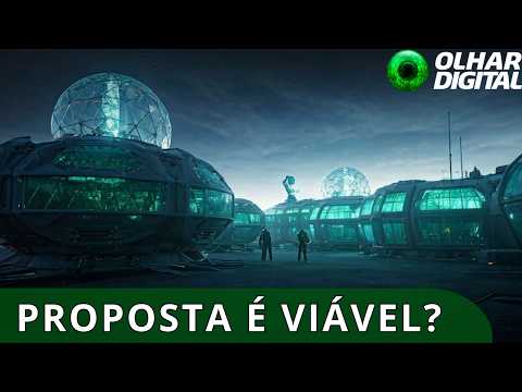 Elon Musk planeja instalar cidade que ‘cresce sozinha’ na Lua