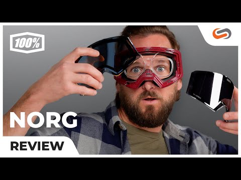 100% Norg Snow Goggle Review - What the LENS?!