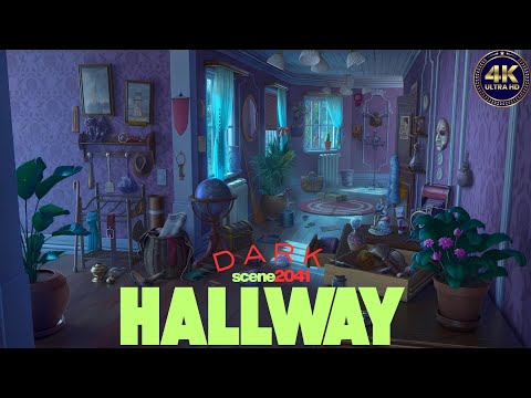 June's Journey Scene 2041 | Vol 09 Ch 14 | Dark Hallway | Mastered Scene | 4K ULTRA HD