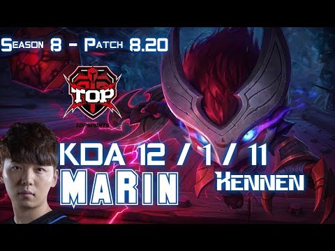 TOP MaRin KENNEN vs VIKTOR Top - Patch 8.20 KR Ranked