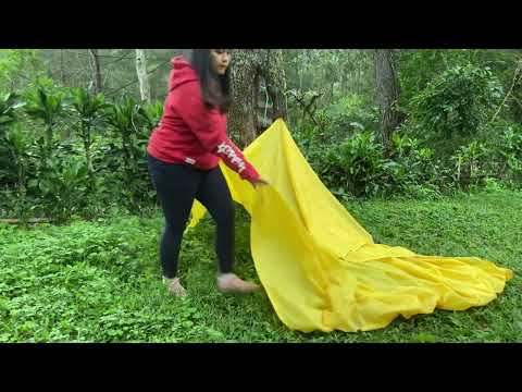 THE WORST RAIN STORM I'VE EVER EXPERIENCED ‼️ CAMPING IN HEAVY RAIN - RAIN SOUNDS ASMR