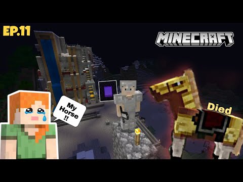 I LOST MY HORSE (NAKHRYA) IN MINECRAFT