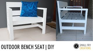 Outdoor Bench Seat | DIY