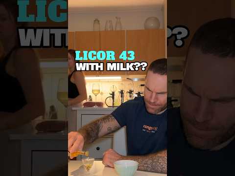 Licor 43 with Milk #liqueur #drinkreview #drinks