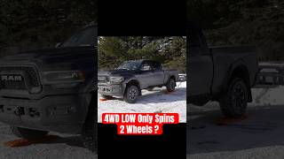 4WD Low Still Doesn’t Spin All 4 wheels 😭