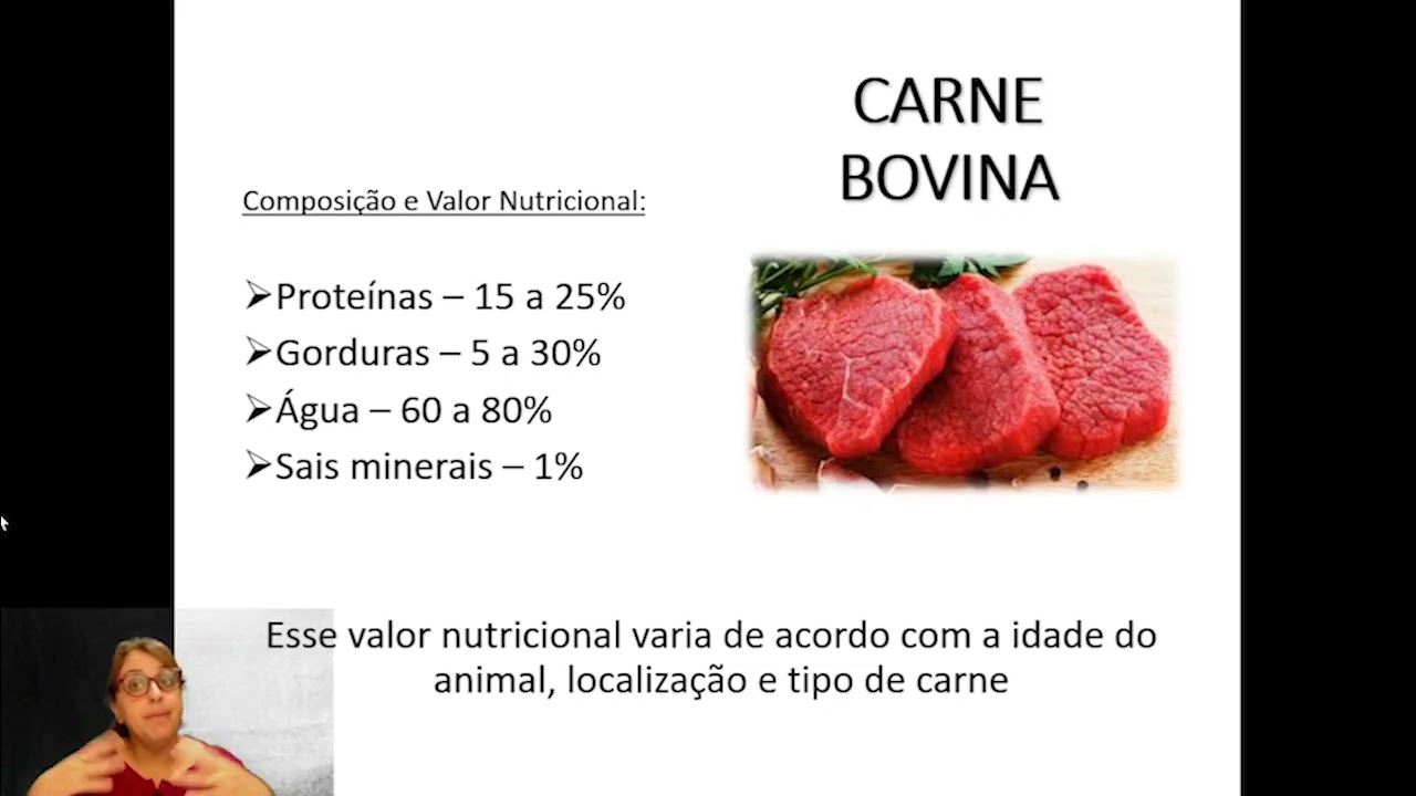 Carne Bovina - Técnica Dietética II