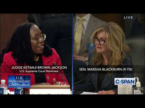 Senator Marsha Blackburn Questions Judge Ketanji Brown Jackson