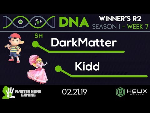 DNA 1.7 - SH | DarkMatter (Ness) vs Kidd (Peach) - Winner's R2