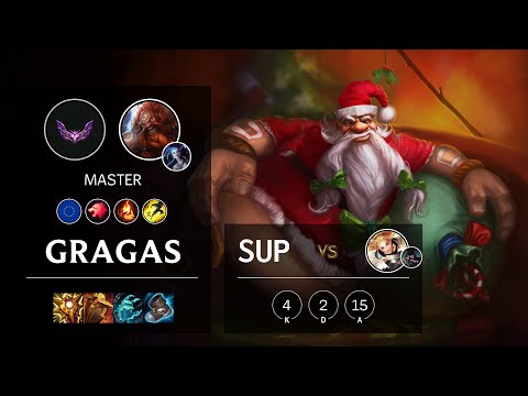 Gragas Support vs Lux - EUW Master Patch 12.1