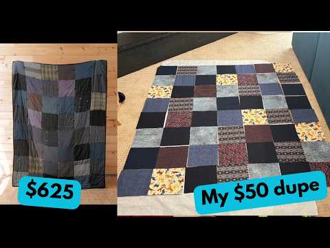 How to Make a Block Quilt! Beginner Quilting Tutorial!