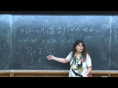 Character varieties of knots and their reductions mod p - L. Paoluzzi