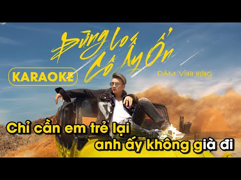 KARAOKE Đừng Lo Cô Ấy Ổn - Đàm Vĩnh Hưng x Đông Thiên Đức (BEAT CHUẨN)