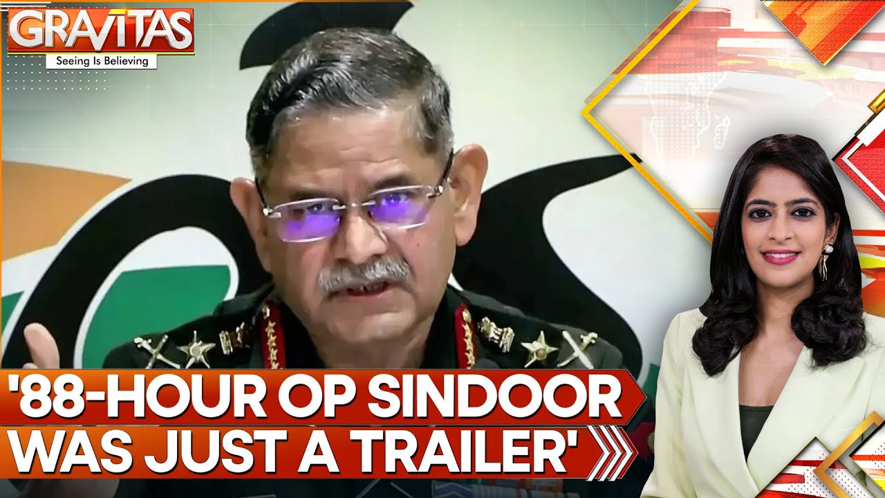 India Sets the Red Line on Terror as Army Chief Issues Stern Warning to Pak | Gravitas