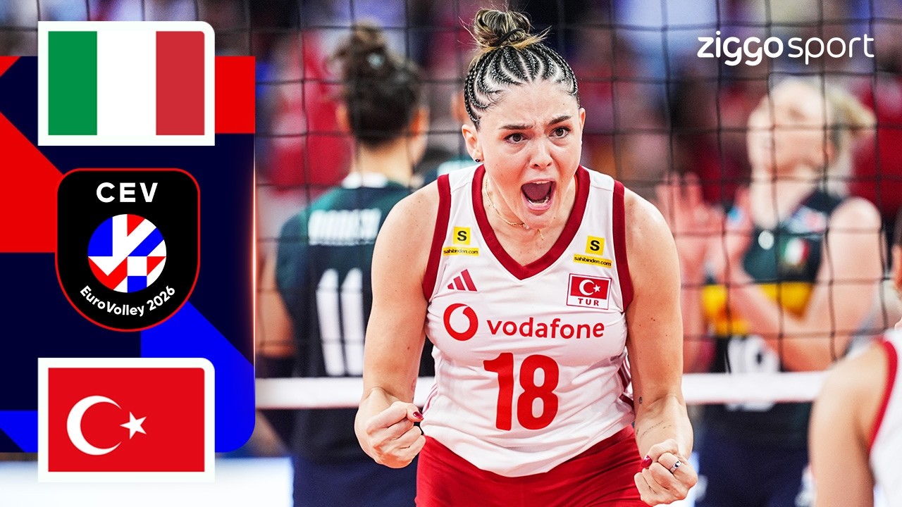 KNOTSGEKKE FINALE TUSSEN ITALIË EN TURKIJE! 😱😱 | Italië vs Turkije | EK Volleybal Vrouwen 26