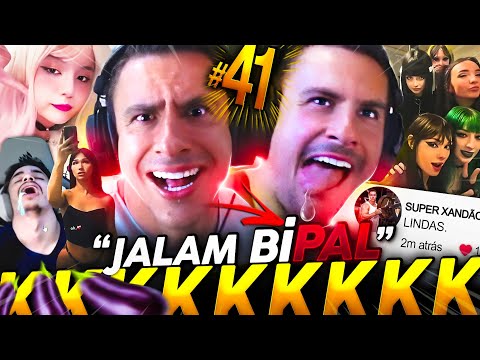 SUPER XANDÃO REAGINDO e RINDO MUITO com os MEMES e MENSAGENS DO CHAT | 41