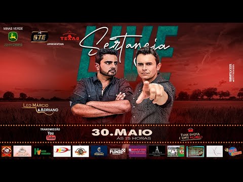 Live Sertaneja Leo Márcio e Adriano | #FiqueEmCasa e Cante #Comigo