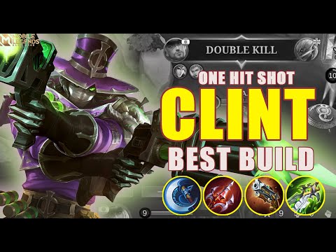 CLINT ONE HIT SHOT!! CLINT BEST BUILD 2022 | TOP GLOBAL CLINT GAMEPLAY | CLINT MOBILE LEGENDS✓