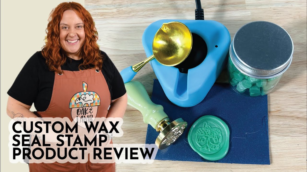 Craft Product Review: Custom Wax Seal Stamps!