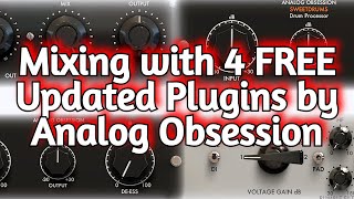 Video thumbnail for 4 FREE Enhancer VST PLUGINS by Analog Obsession Updated - PREDD, ReLife, SweetBox & SweetDrums by Amner Hunter