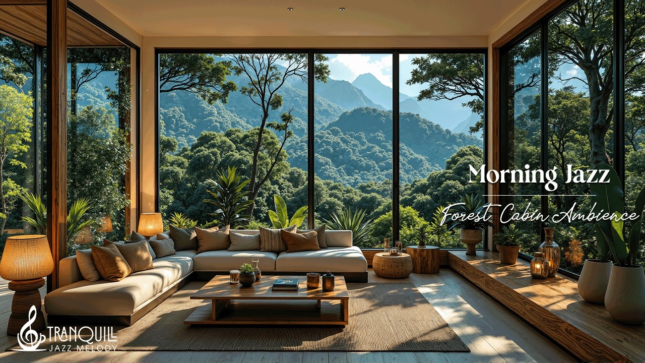 Forest Morning Jazz | Gentle Jazz Tunes for Fresh Energy, Focus on Work, Study and Relaxations