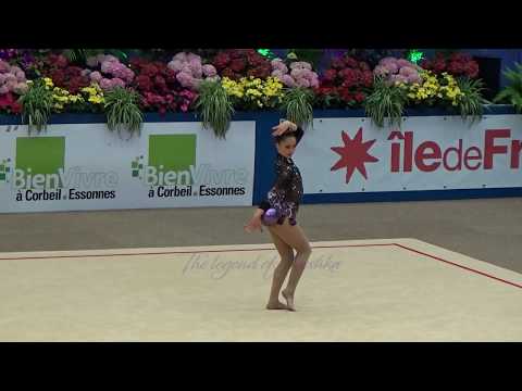 Lina DUSSAN (COL) ball - 2015 Corbeil senior AA