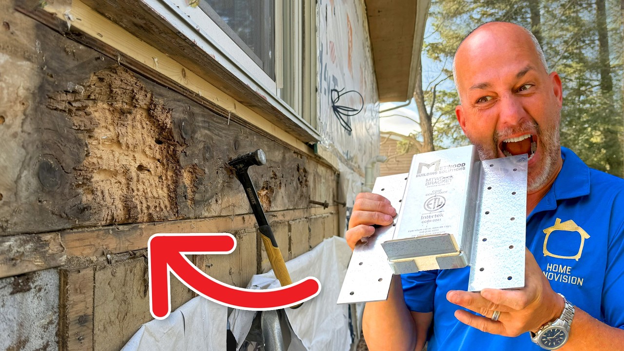 Home RenoVision DIY: Most Decks Are Attached WRONG (Only THIS Method Prevents Rot)