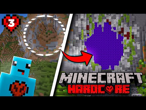 I TRANSFORMED the Nether Portal in Minecraft Hardcore