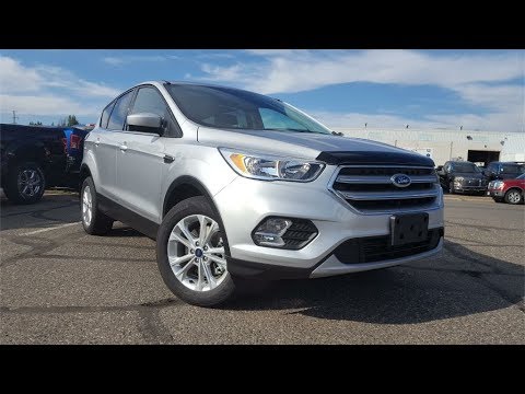 Silver 2017 Ford Escape SE 4WD Review Prince George BC - Prince George Motors