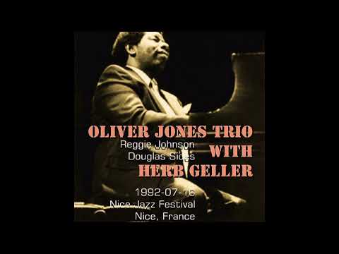 Oliver Jones Trio with Herb Geller - 1992-07-16, Nice Jazz Festival, Nice, France
