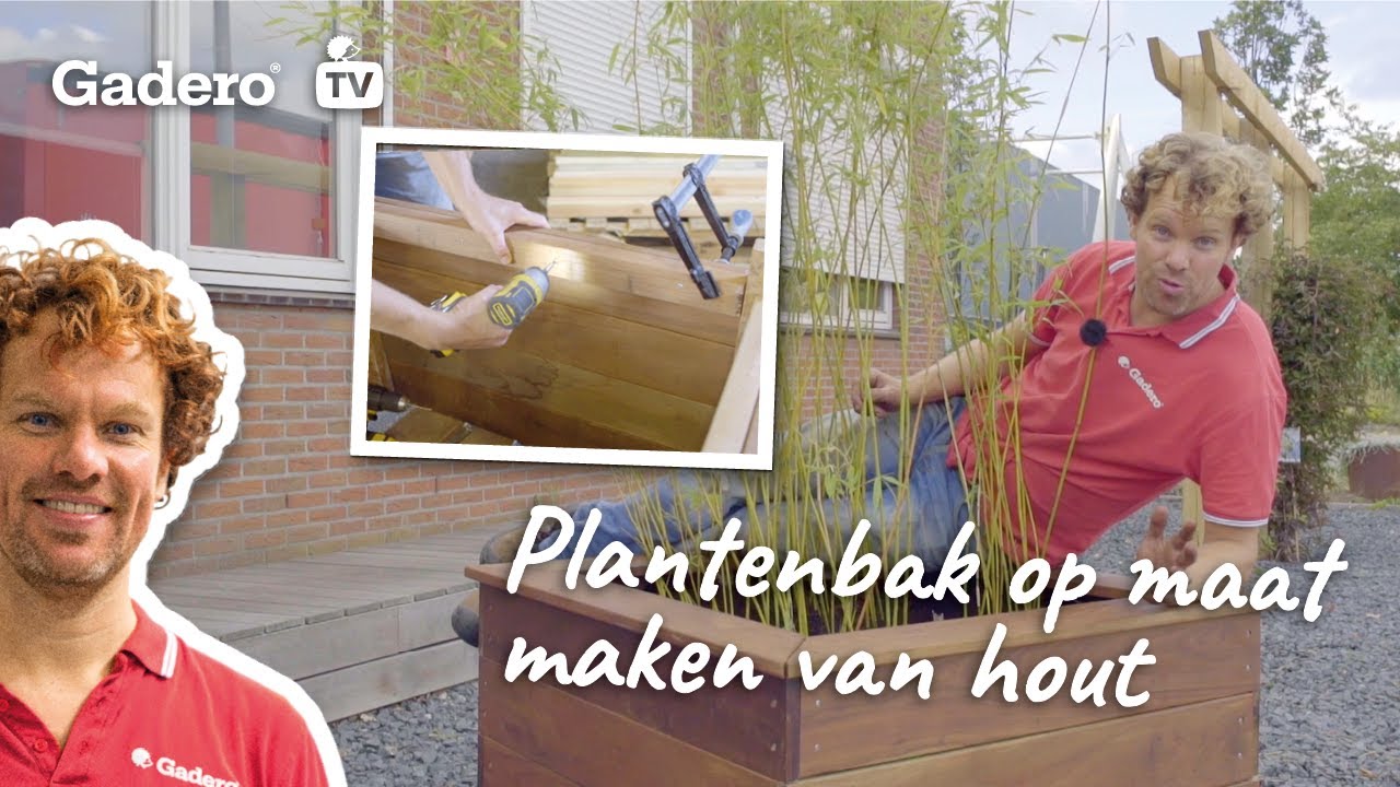 #76 Plantenbak op maat maken van hout