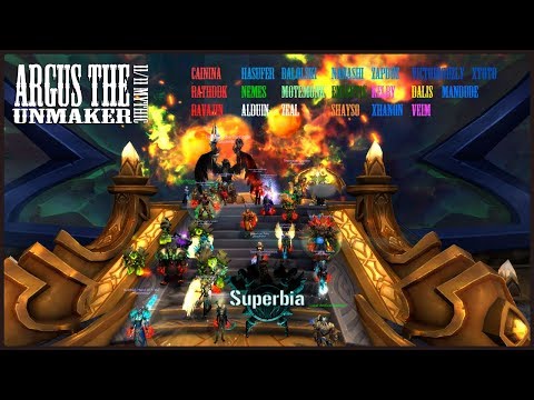 Superbia Vs MYTHIC ARGUS THE UNMAKER! (Arms Warrior PoV) 224 World