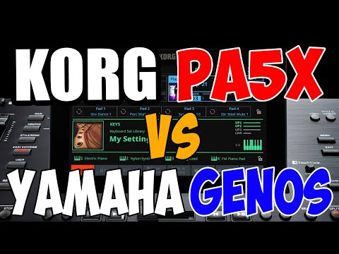 Korg Pa5X Vs Yamaha Genos