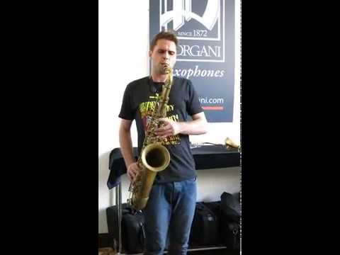 Ben Flocks plays Borgani Vintage Tenor Sax