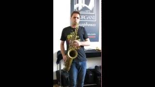 Ben Flocks plays Borgani Vintage Tenor Sax