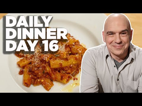 Pasta with Meat Sauce: Daily Dinner Day 16 | Daily...