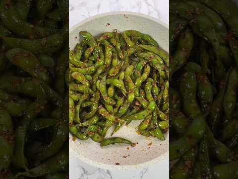 Spicy Edamame Bean #japanesedish #recipes