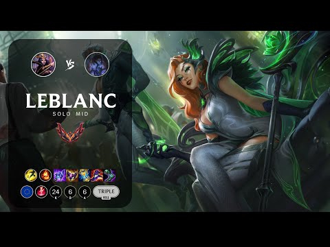LeBlanc Mid vs Sylas - EUW Grandmaster Patch 13.1