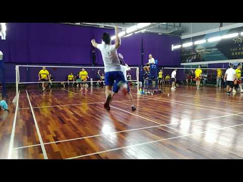 Badminton SF Men's Double Peter Cup - Tee Kok Wong / Koh Ngun Kim Vs Ng Kean Kok / Hong Chieng Hun
